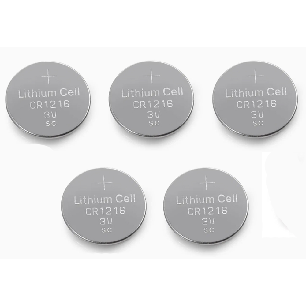 Yuma CR1216 Süper Lityum 3V 5’li Kart Düğme Pil