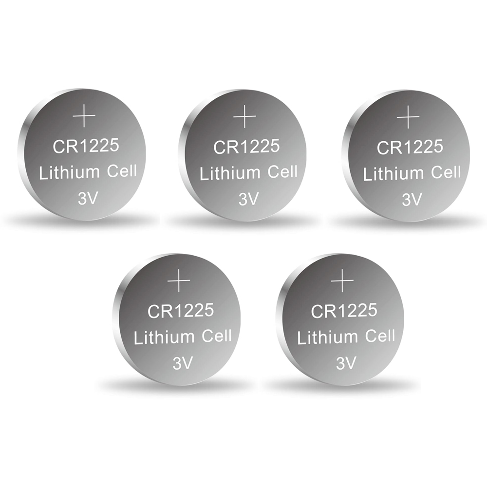 Yuma CR1225 Süper Lityum 3V 5’li Kart Düğme Pil