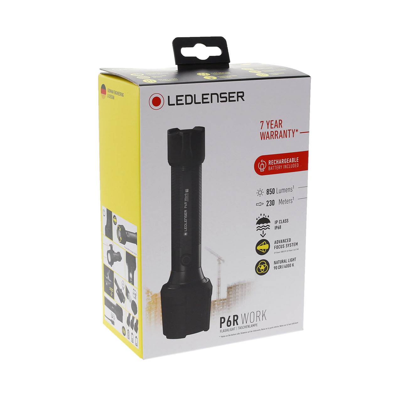 Ledlenser P6R Work Şarj Edilebilir El Feneri