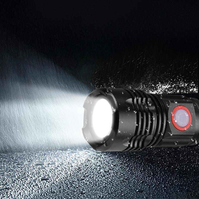 Pocketman PM1432 2000 Lümen XHP50 Led USB Şarj Edilebilir Profesyonel El Feneri