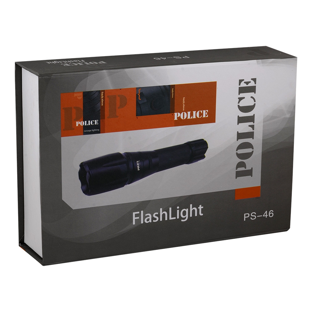 Police PS-46 XML6 LED 5 Kademeli Zoomlu Şarjlı El Feneri
