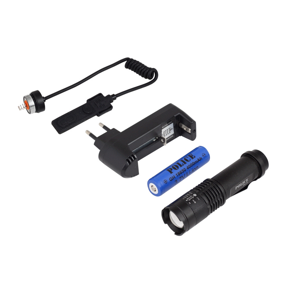 Police PS-10 XML T6 LED Şarjlı El Feneri