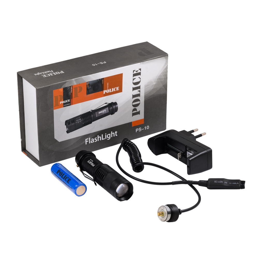 Police PS-10 XML T6 LED Şarjlı El Feneri