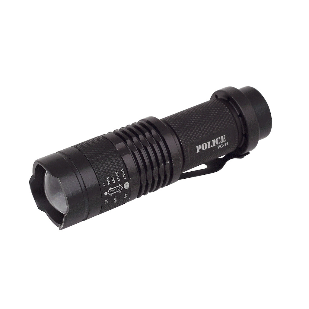 Police PC-11 Power Led+Zoom Kalem Pilli El Feneri