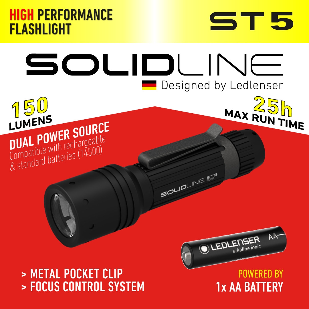 Solidline ST5 150 Lümen El Feneri