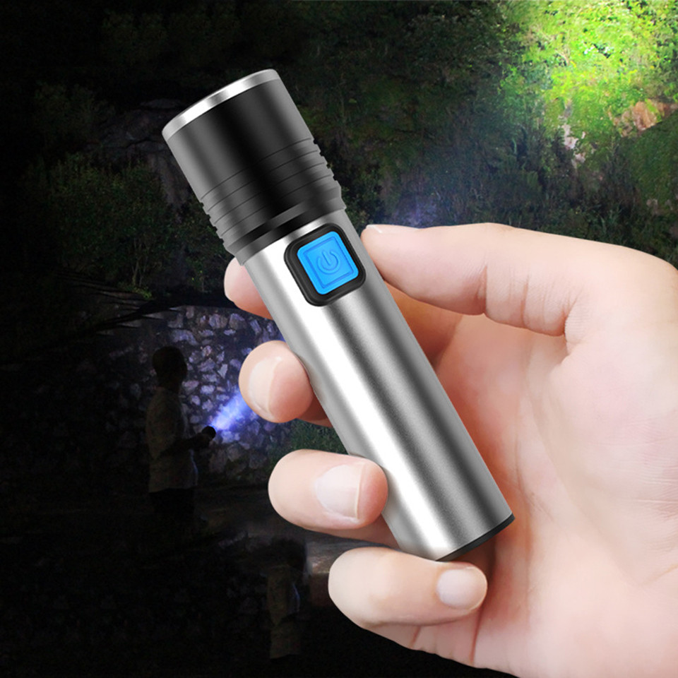 Watton WT-015 CreeQ5 LED Mini Profesyonel El Feneri USB Şarjlı