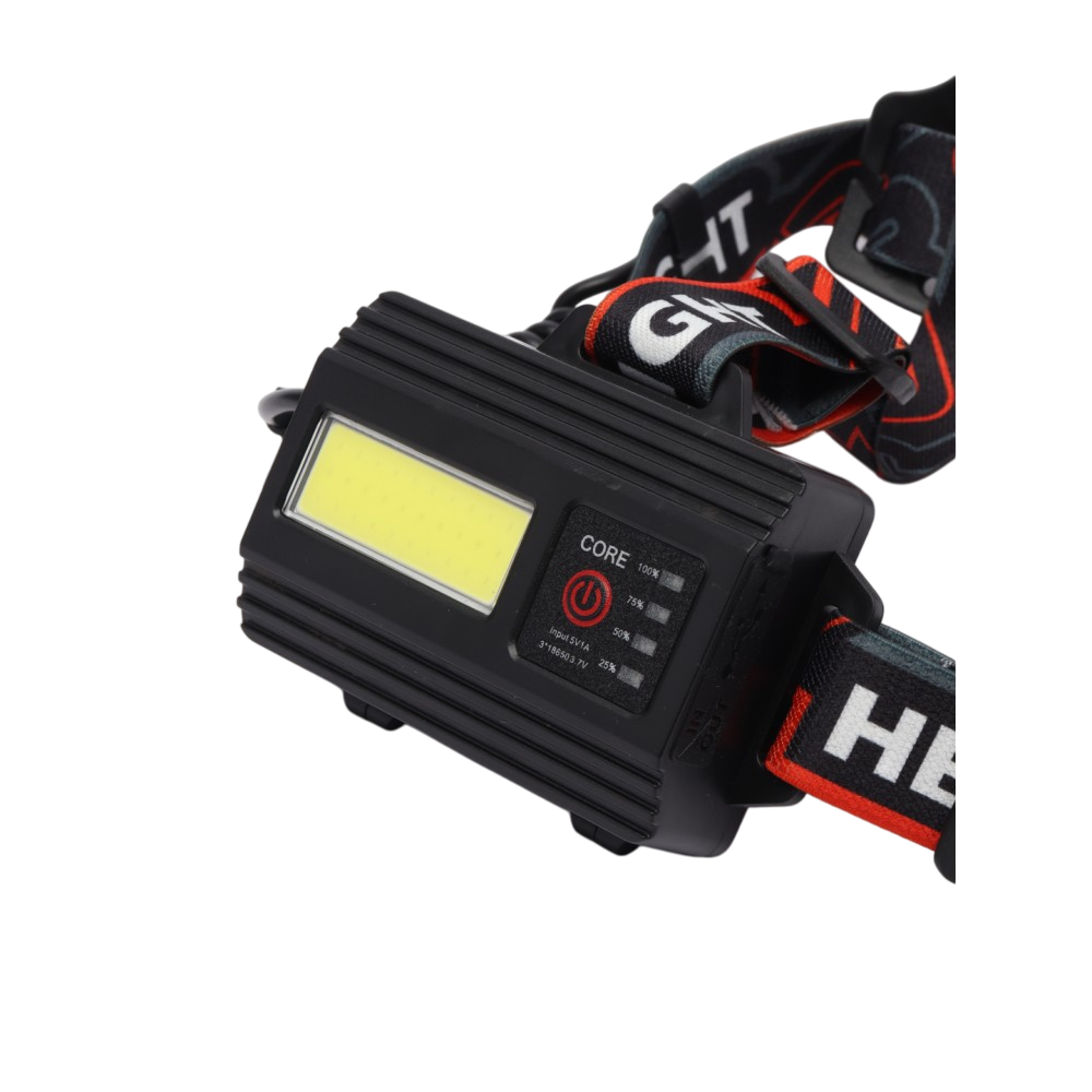 PeakStar PS-2910 Şarjlı Profesyonel Zoomlu Kamp Avcı Balıkçı Kafa Lambası Feneri