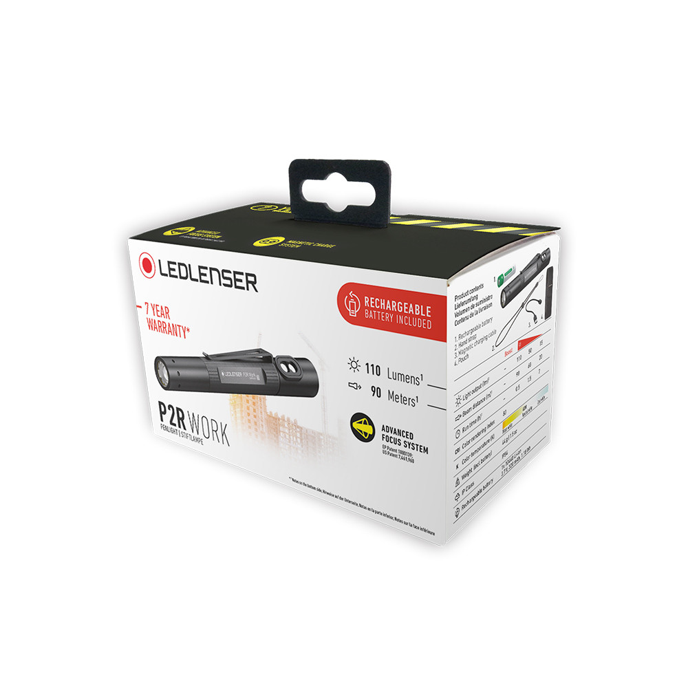 Ledlenser P2R Work Şarj Edilebilir El Feneri