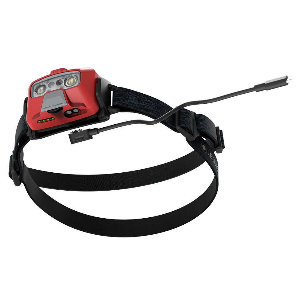 Ledlenser HF6R Core - Red Kafa Feneri