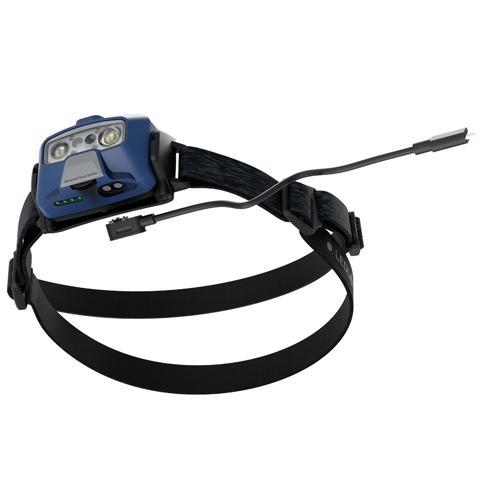 Ledlenser HF6R Core - Blue Kafa Feneri