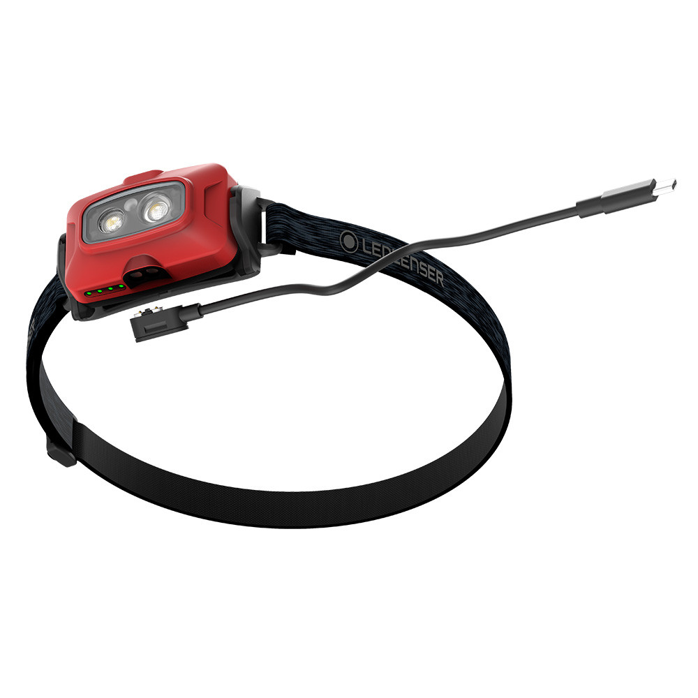 Ledlenser HF4R Core - Red Kafa Feneri
