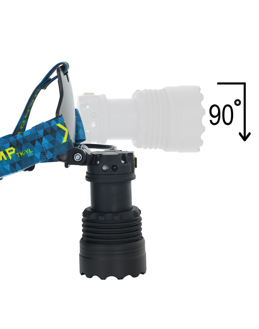 WATTON WT-627 CREE P360 - 12,000 Lümen Şarjlı Kafa Feneri