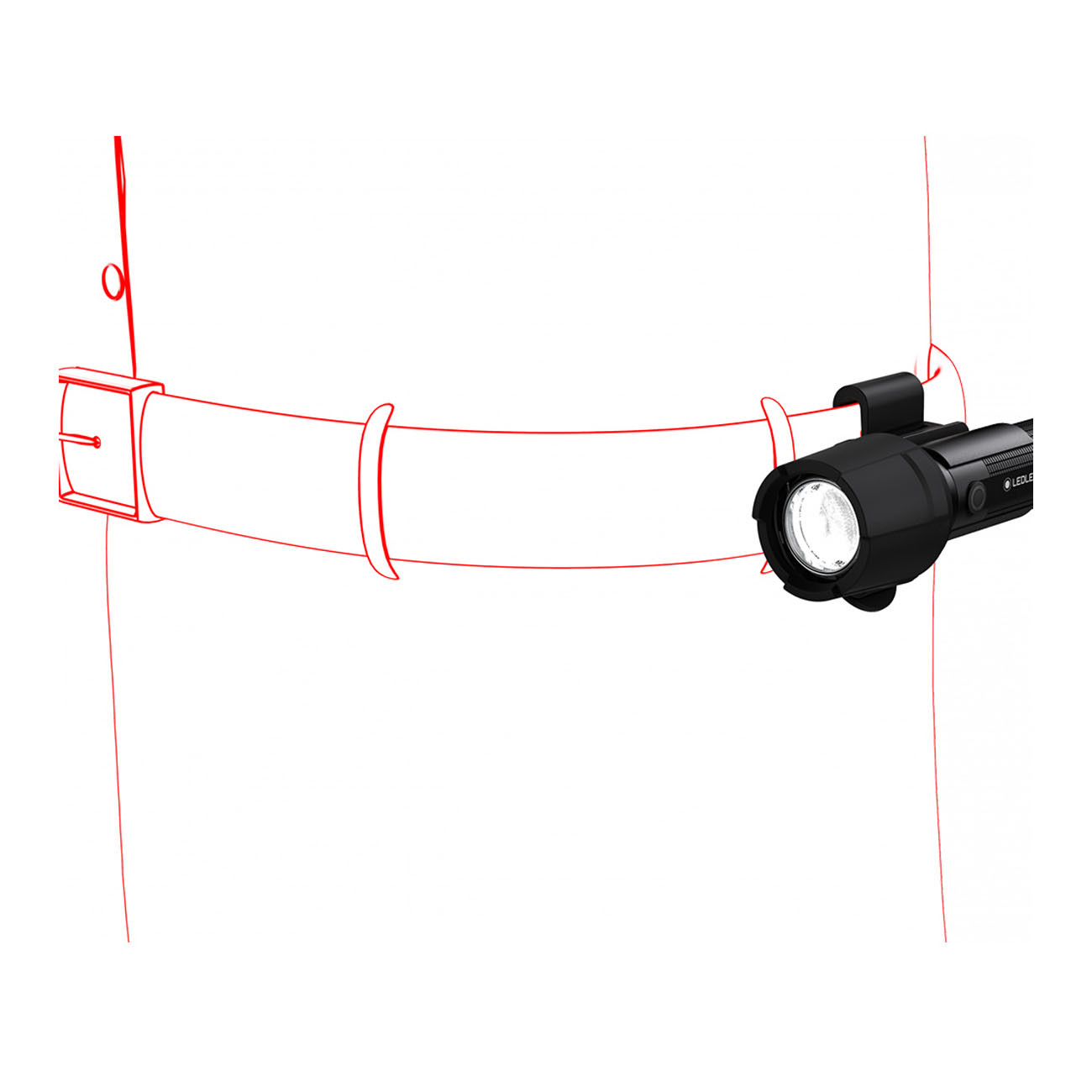 Ledlenser P7R Work UV Şarj Edilebilir El Feneri