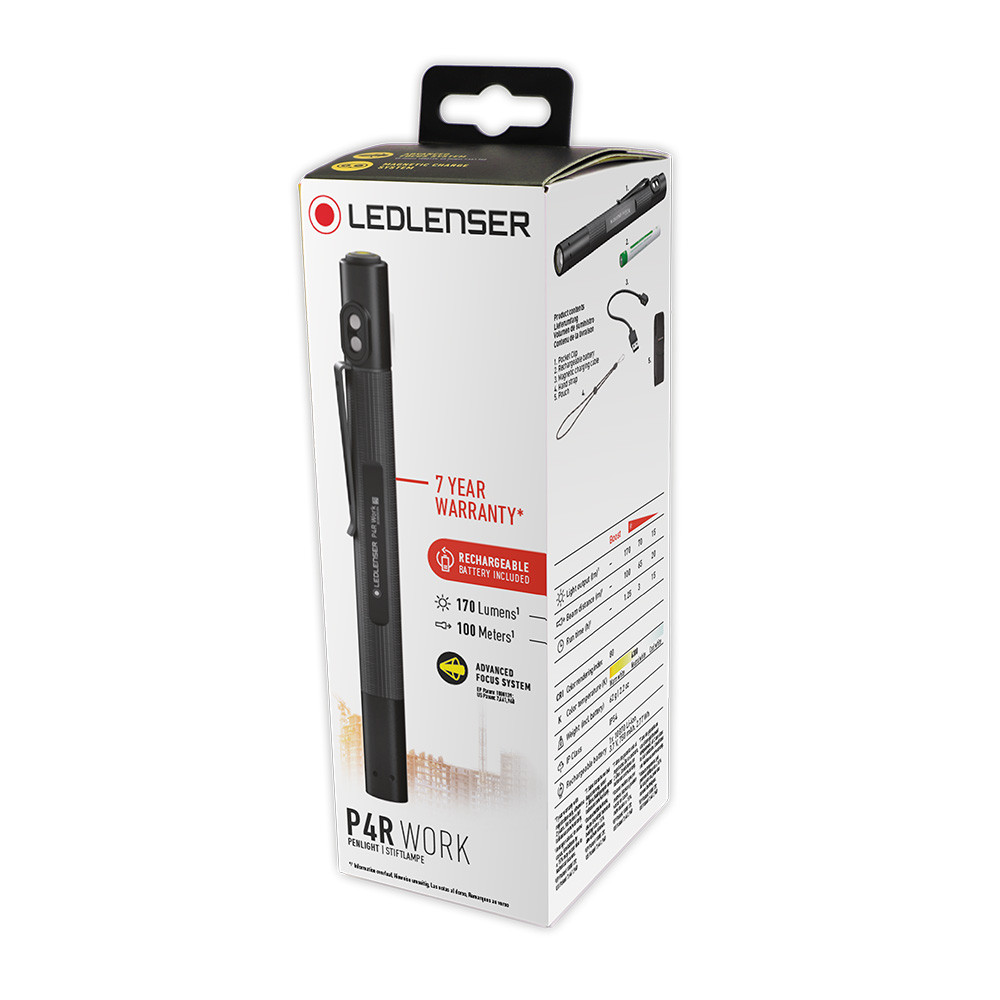 Ledlenser P4R Work Şarj Edilebilir El Feneri