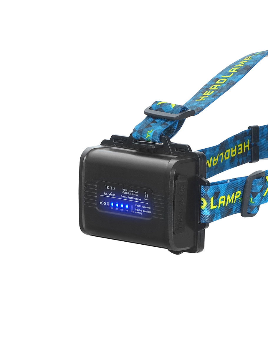 WATTON WT-627 CREE P360 - 12,000 Lümen Şarjlı Kafa Feneri