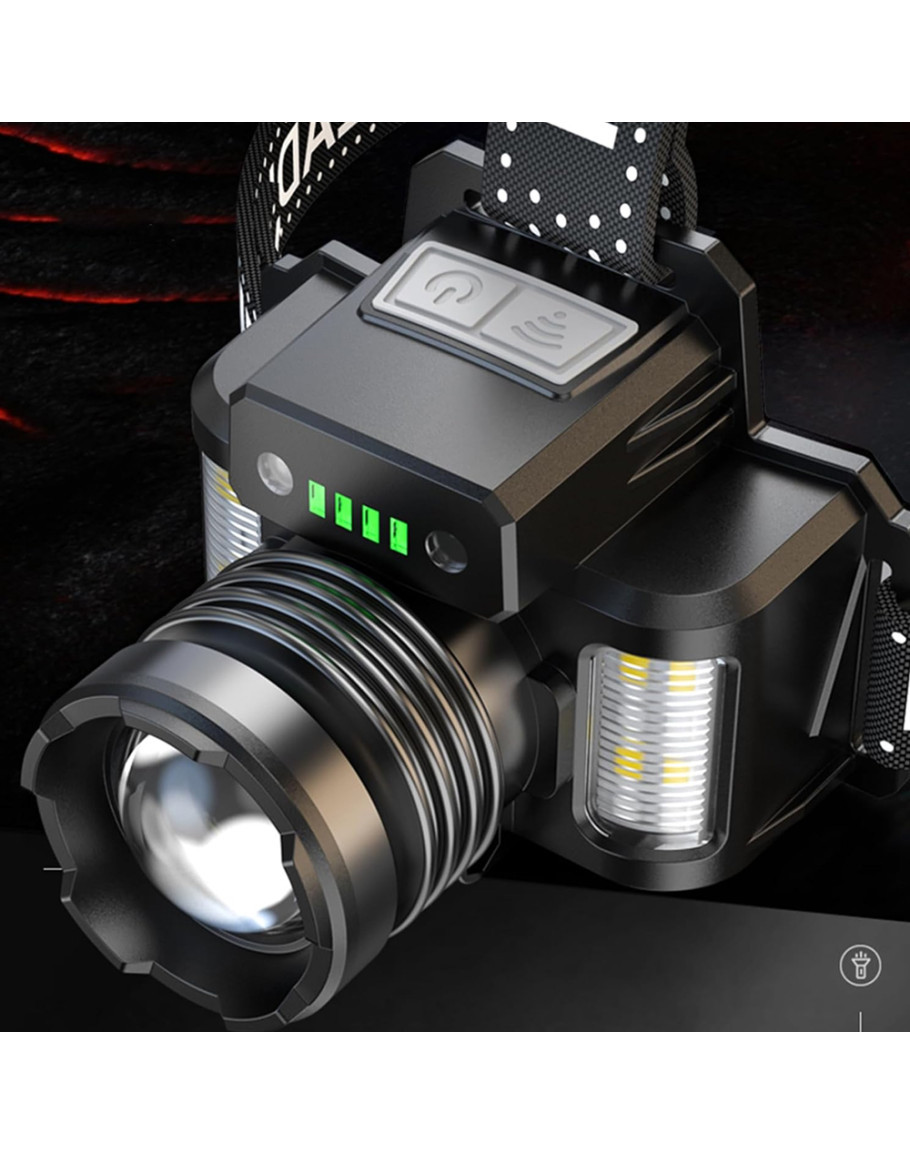 WATTON WT-625 Sensörlü Cree Tg Led Şarjlı Kafa Feneri