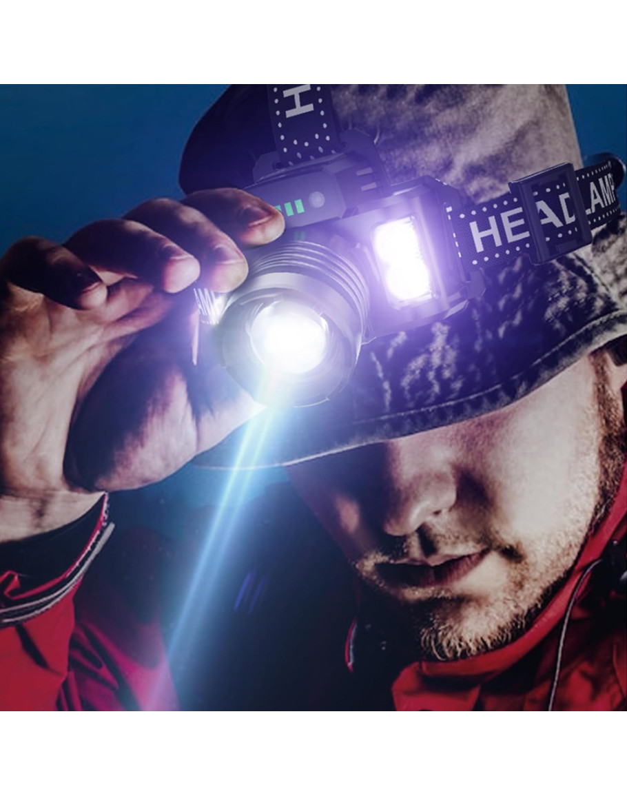 WATTON WT-625 Sensörlü Cree Tg Led Şarjlı Kafa Feneri