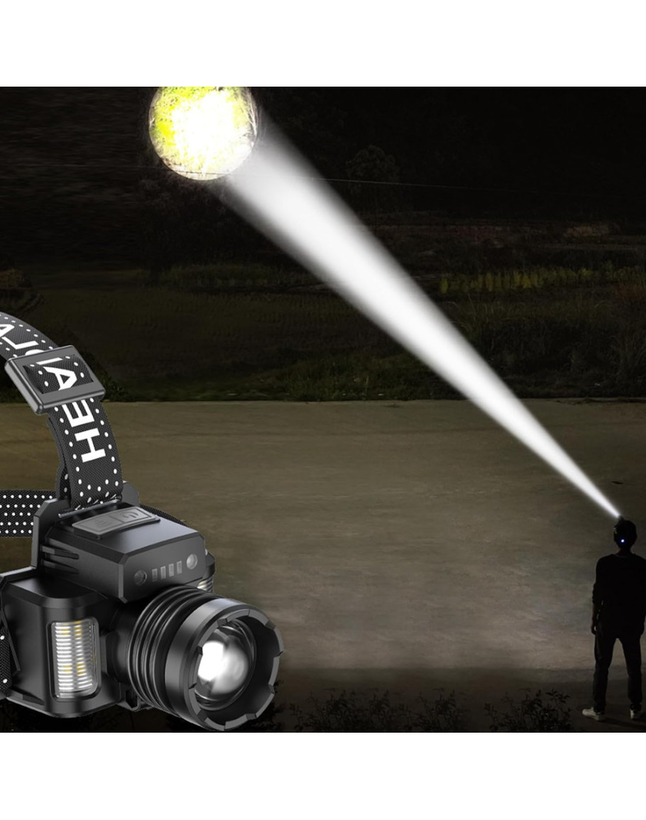 WATTON WT-625 Sensörlü Cree Tg Led Şarjlı Kafa Feneri