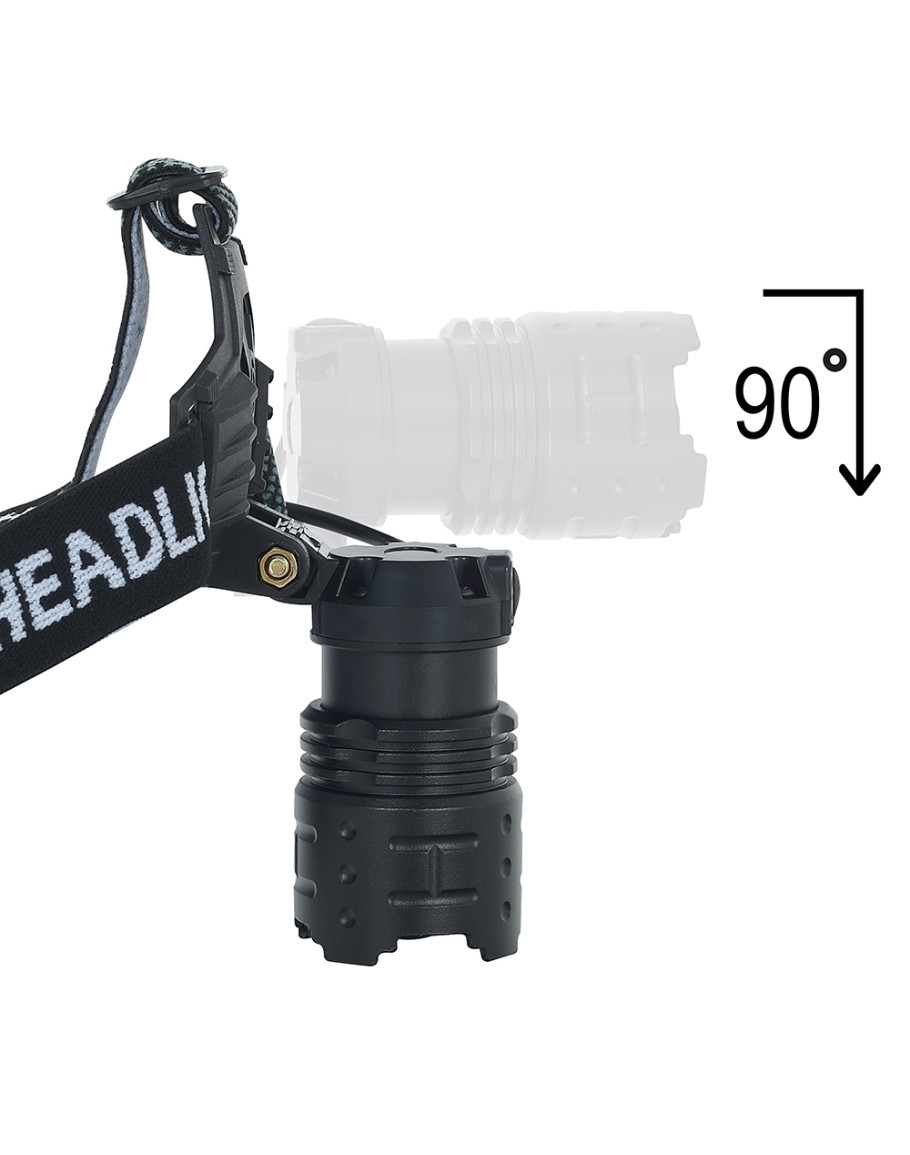 WATTON WT-628 GT100 Led Şarjlı Kafa Feneri 8000 Lümen