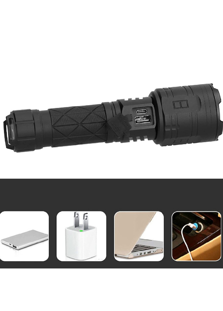 Watton WT-604 3000Lümen P50 LED Şarjlı El Feneri