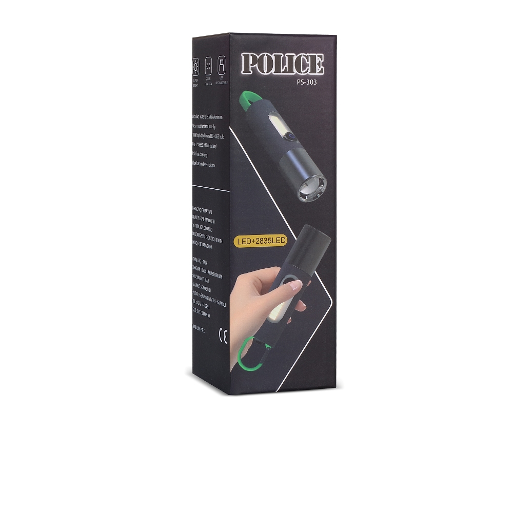 Police PS-303 Şarjlı El Feneri