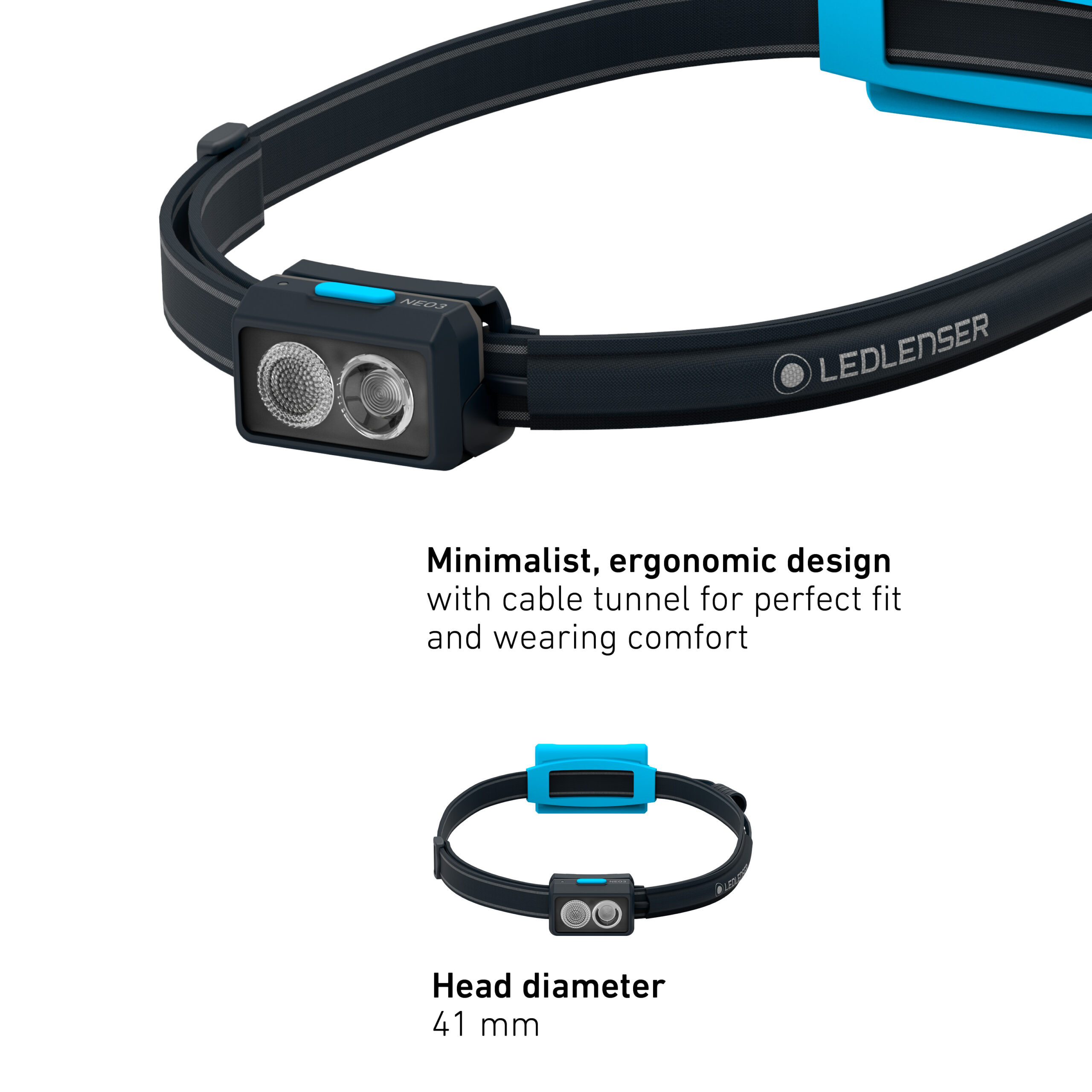 Ledlenser NEO3 Black Spor ve Koşucu Kafa Feneri