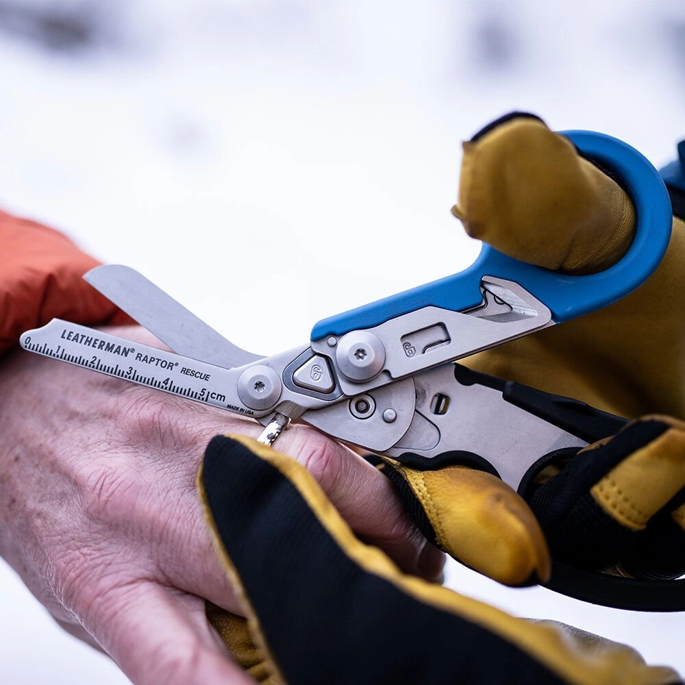 LEATHERMAN Raptor Rescue Blue & Yellow Acil Müdahale Makası