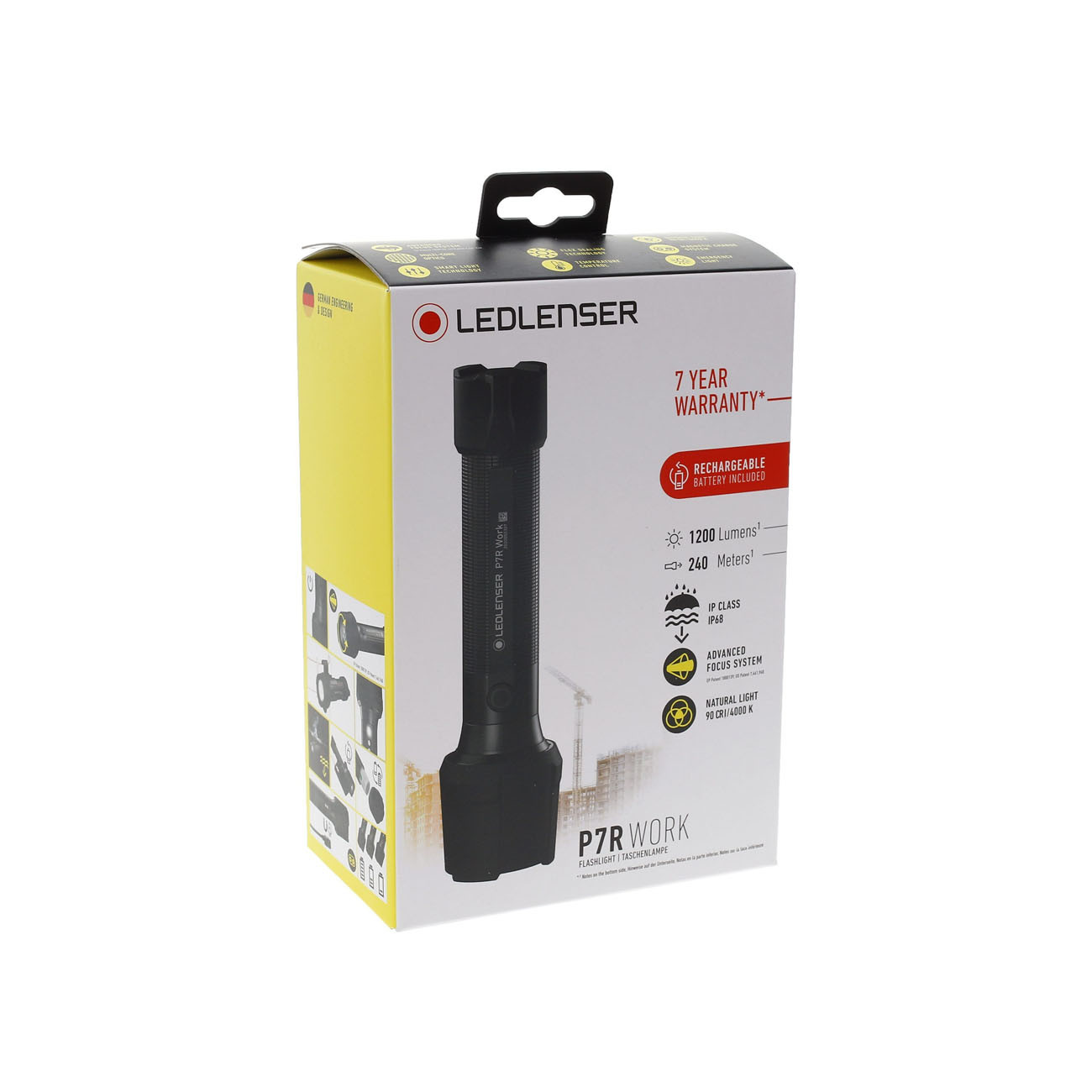 Ledlenser P7R Work Şarj Edilebilir El Feneri