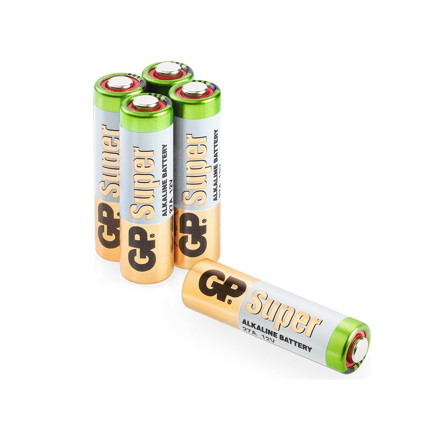 GP Super 27A MN27 12V Alkalin Kartela Pil 5’li