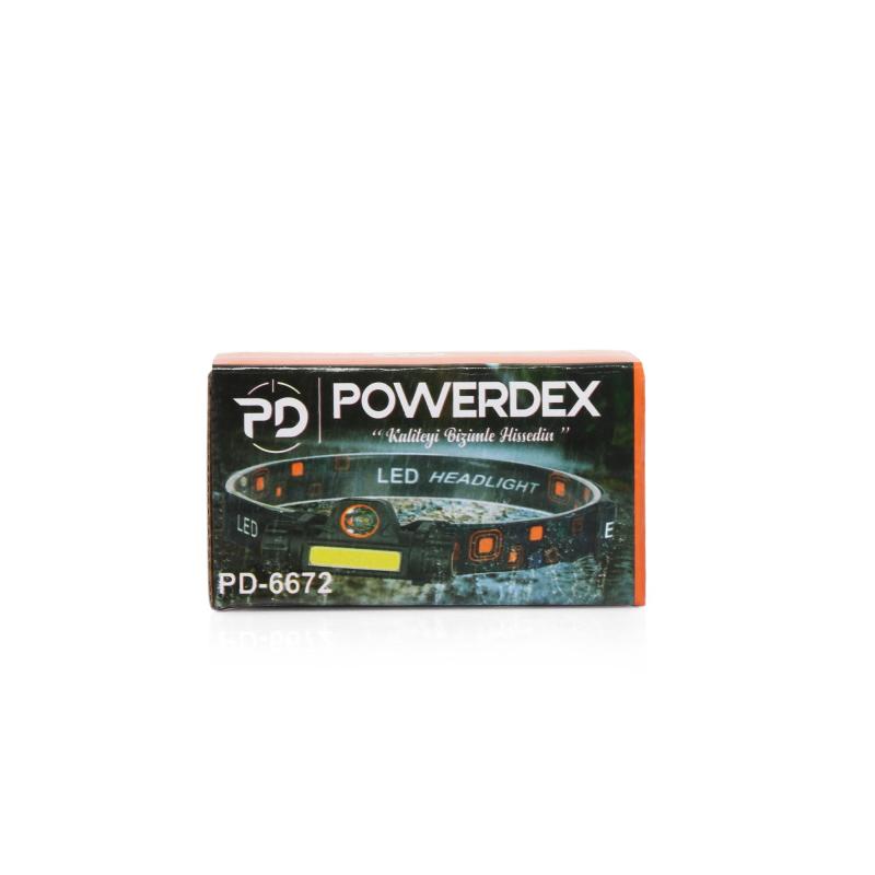 Powerdex%20PD-6672%20Mıknatıslı%20Profesyonel%20Şarjlı%20Kafa%20Feneri