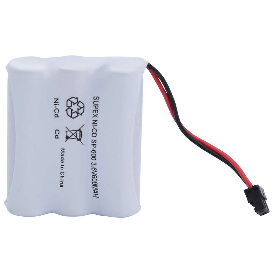 Supex SP-600 3’lü Kalem 3.6V NiCd 600mAh Telsiz Telefon Pili Fişli