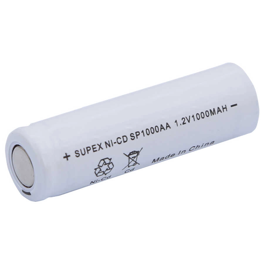 Supex SP1000AA 1.2V 1000mAh Ni-CD Düz Kafa Kalem Pil