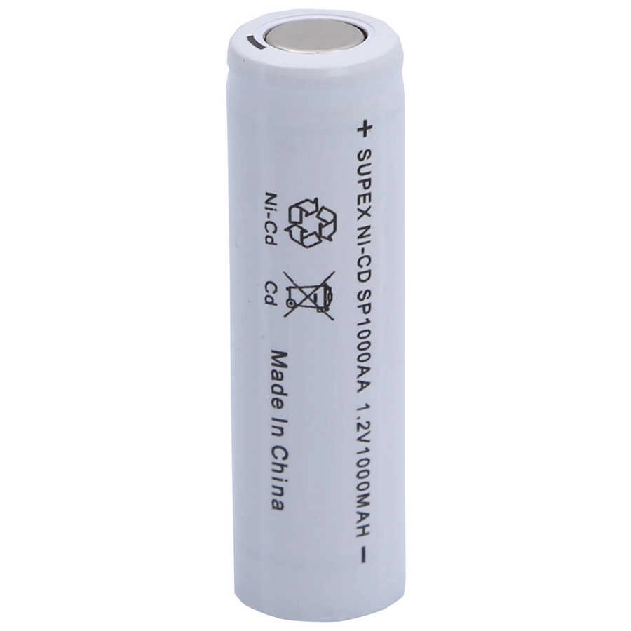 Supex SP1000AA 1.2V 1000mAh Ni-CD Düz Kafa Kalem Pil