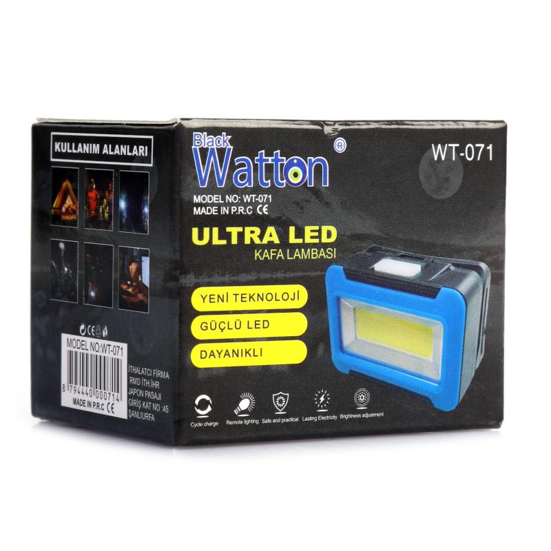 Watton WT-071 COB LED Pilli Kafa Feneri