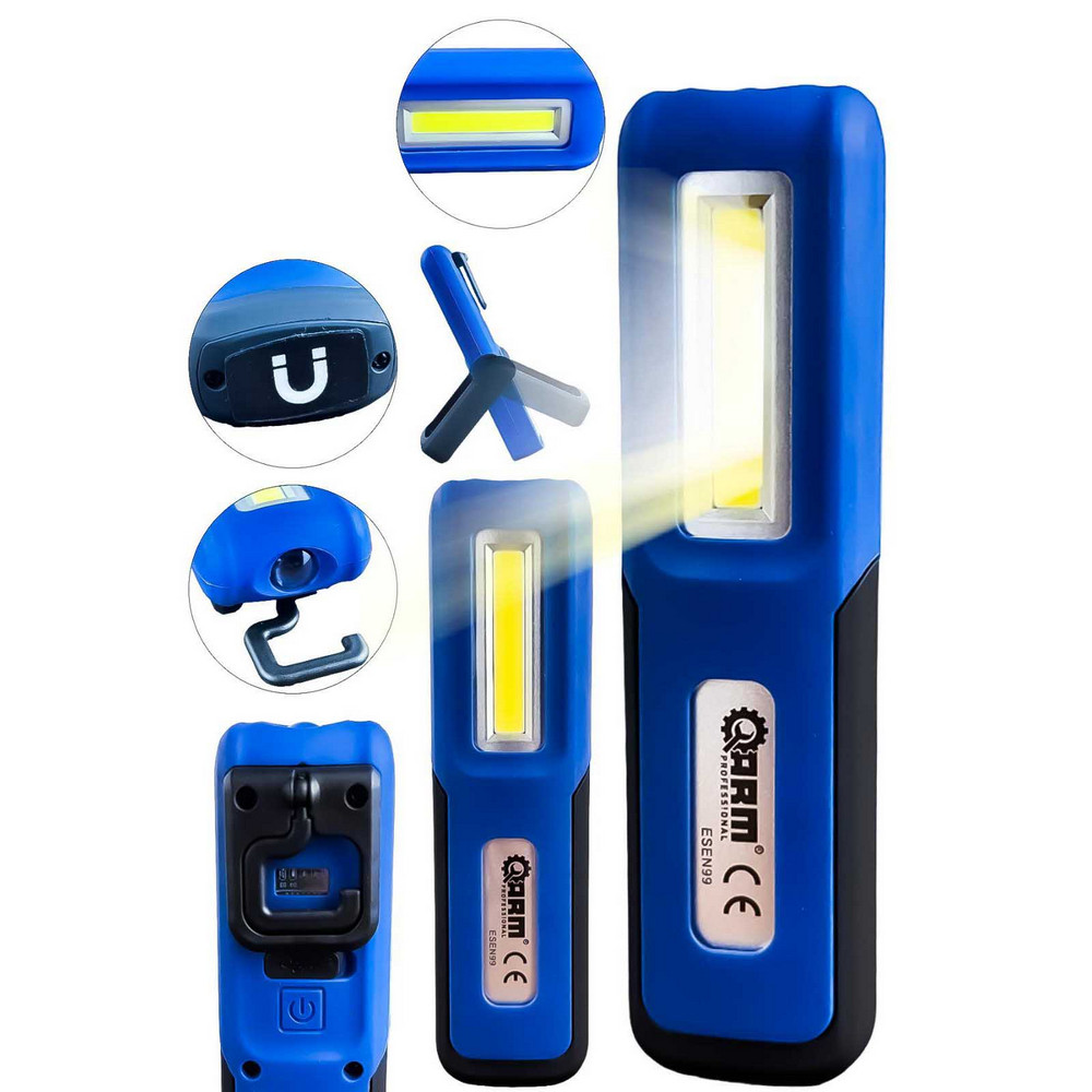 ARM ESEN99 240 Lümen 3 Watt LED Mıknatıslı Şarjlı Tamirci Feneri