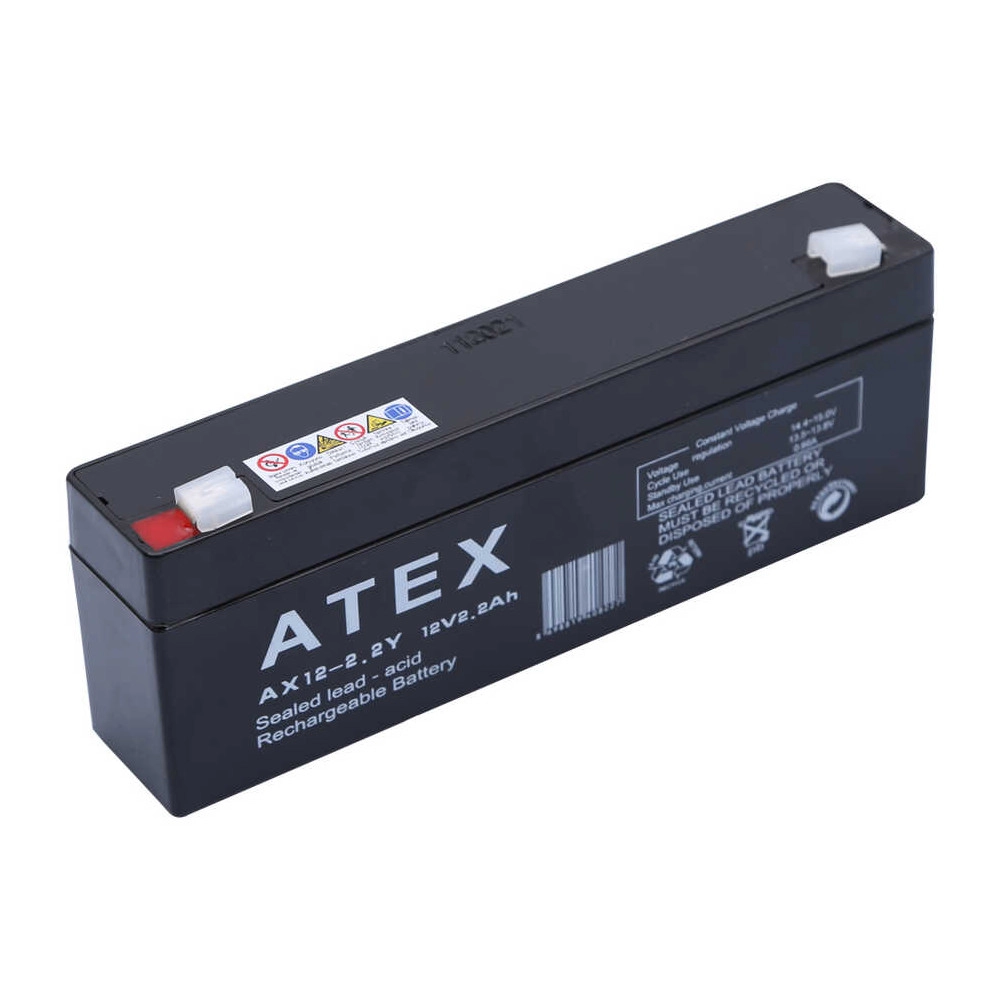 AX12-2.2 12V 2.2Ah Yatay Akü