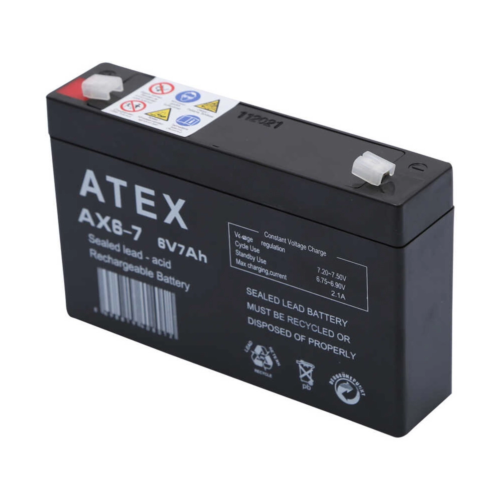 AX6-7 6V 7Ah Akü
