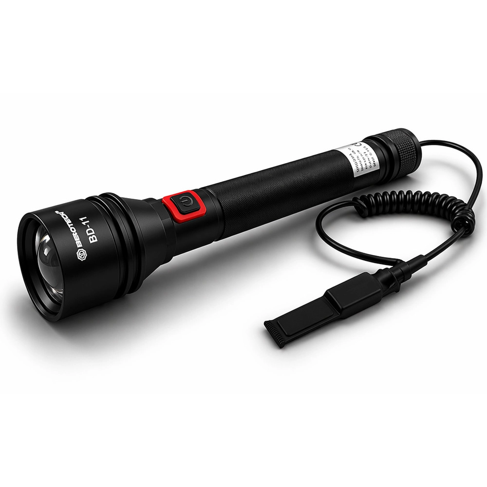 Bedotech BD-11 8W TG LED Alüminyum Alaşımlı Zoomlu Type-C Şarjlı Tüfek Feneri