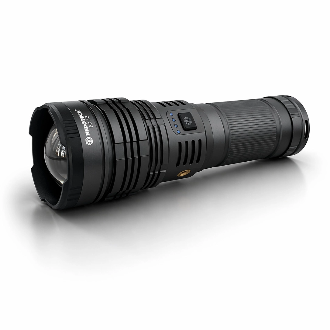 Bedotech BD-12 60W TG LED Alüminyum Alaşımlı Zoomlu Type-C Şarjlı El Feneri