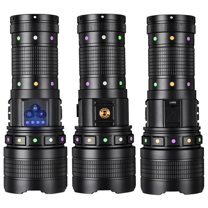 Bedotech BD-2 30W TG LED Alüminyum Alaşımlı Zoomlu Type-C Şarjlı El Feneri