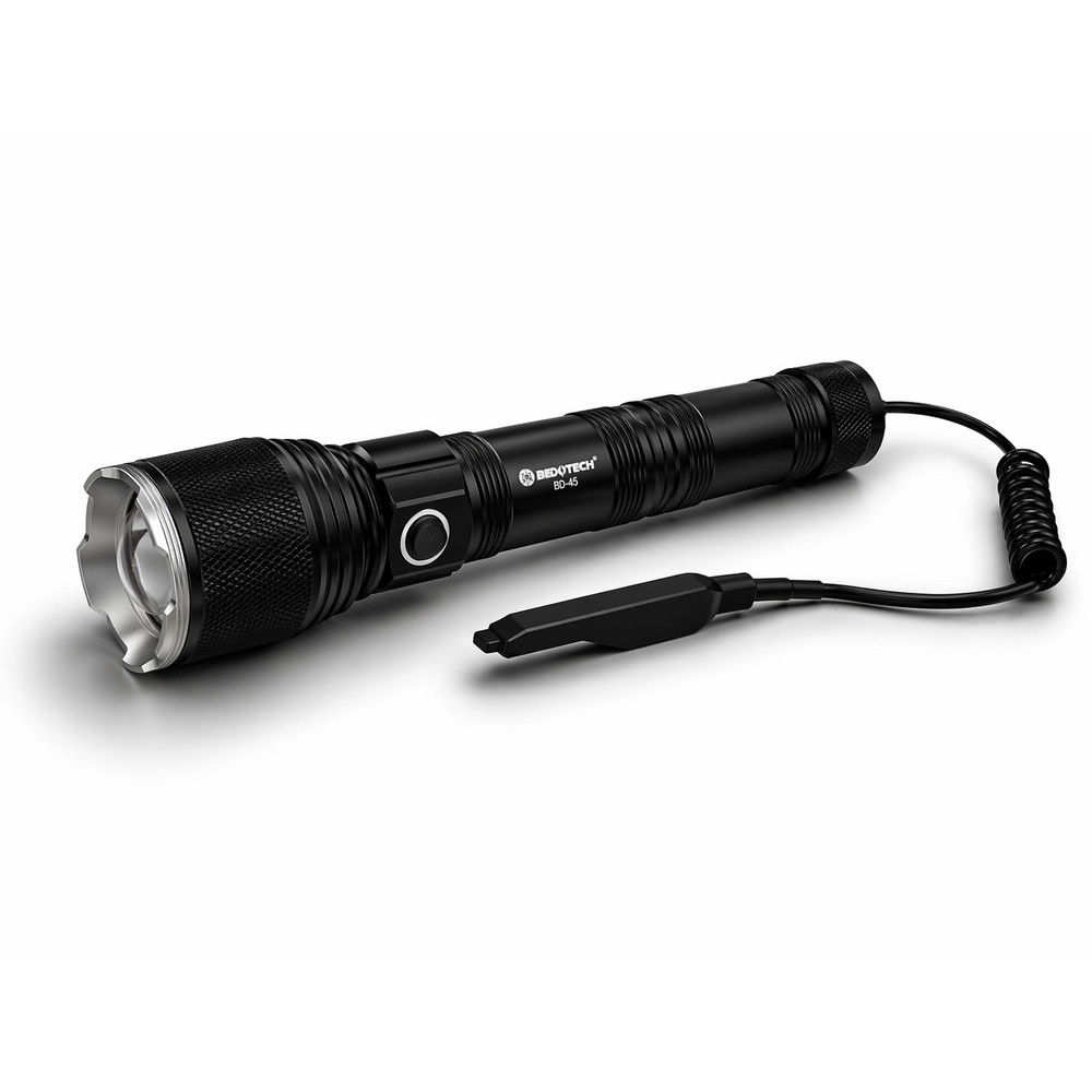 Bedotech BD-45 20W TG LED Alüminyum Alaşımlı Zoomlu Type-C Şarjlı Tüfek Feneri