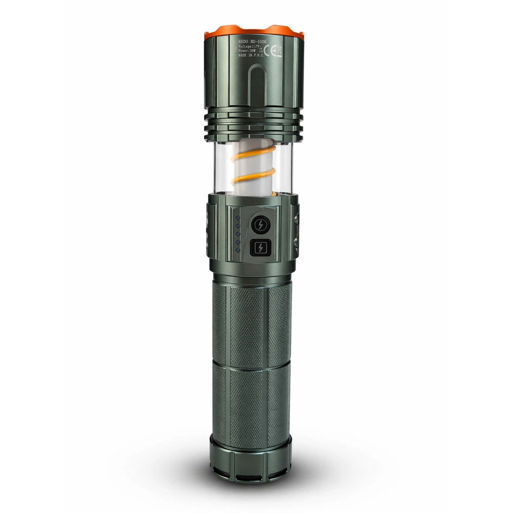 Bedotech BD-5503 30W TG LED Alüminyum Alaşımlı Zoomlu Type-C Şarjlı El Feneri