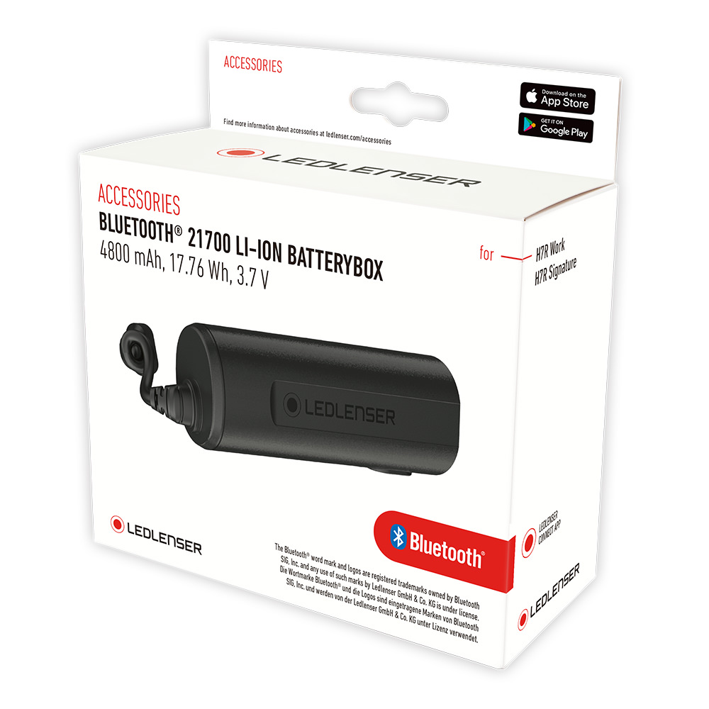 Ledlenser 21700 Li-Ion 4800 mAh Bluetooth Batterybox Şarjlı Pil