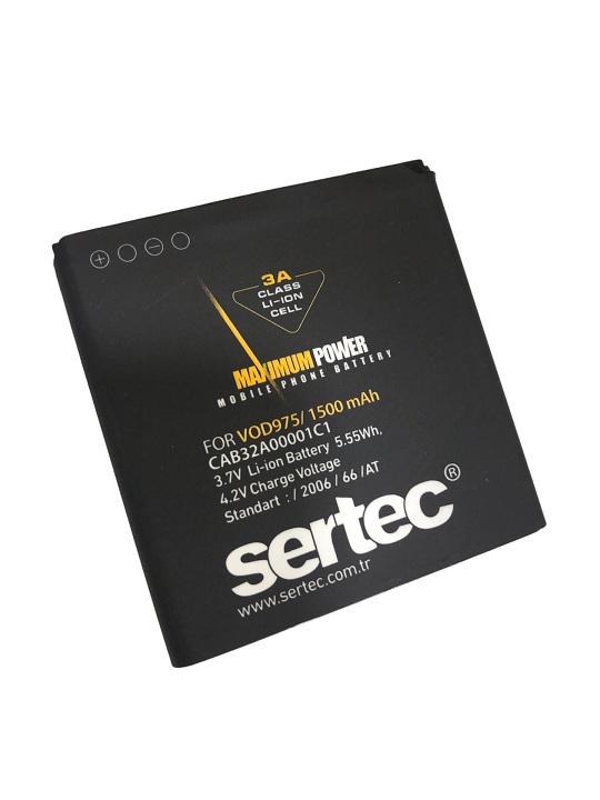 SERTEC - VODAFONE - VOD-975 / CAB32A00001C1 Uyumlu Batarya