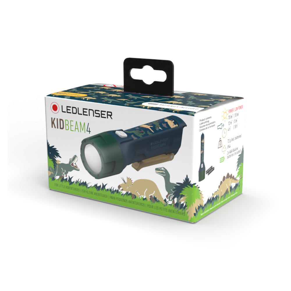 LEDLENSER Kidbeam4 Green Çocuk El Feneri