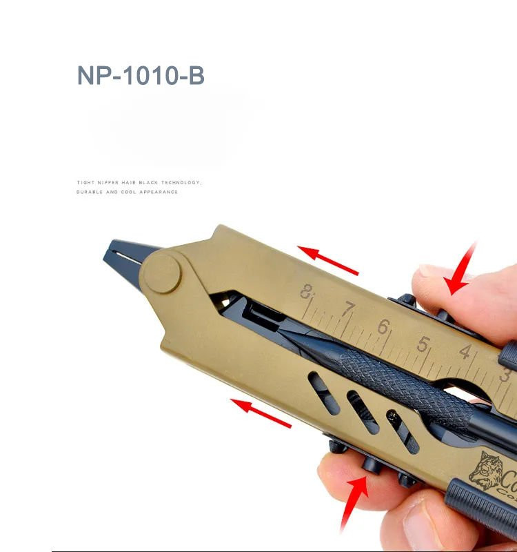 Columbia Company NP-1010-B  Çöl Rengi Çok Amaçlı İmha Pense