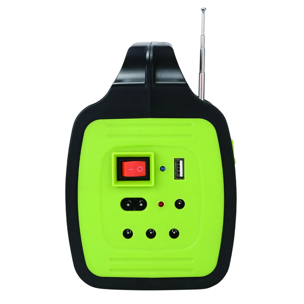 DAT DT-9036 Solar Güneş Panelli Powerbank Mp3 Radyo Bluetooth Işıldak El Feneri