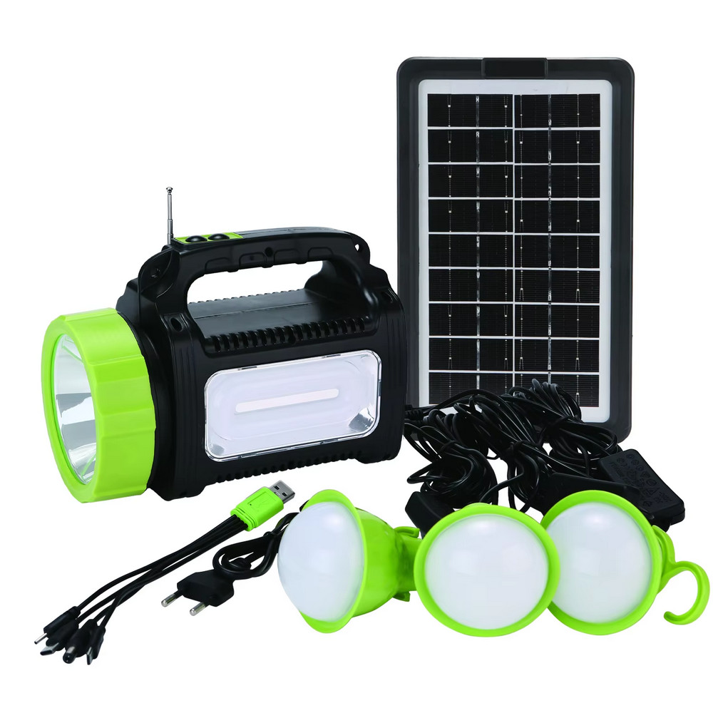 DAT DT-9036 Solar Güneş Panelli Powerbank Mp3 Radyo Bluetooth Işıldak El Feneri