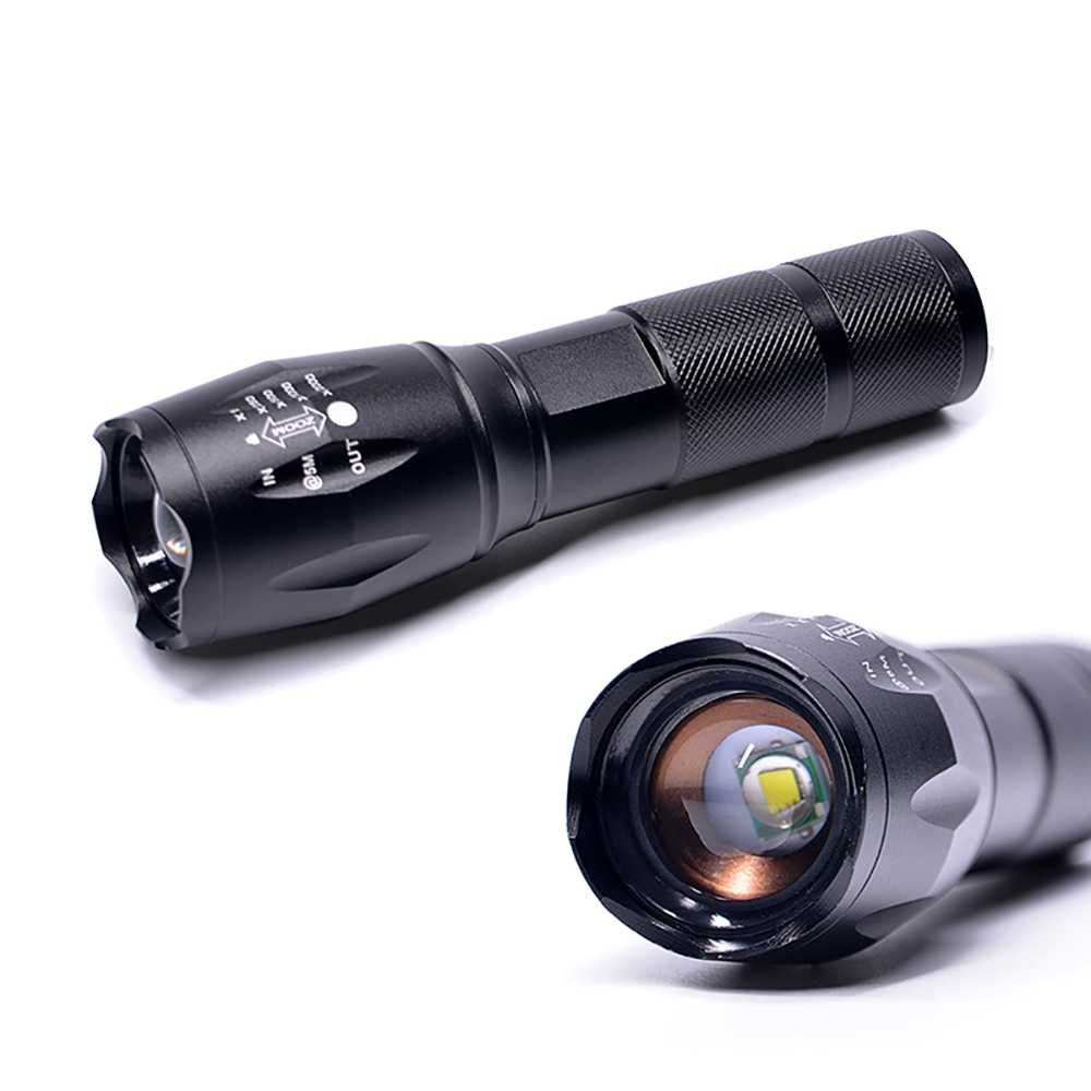 Watton WT-023 TX6 LED Güçlü Şarjlı El Feneri 500m Uzun Menzil