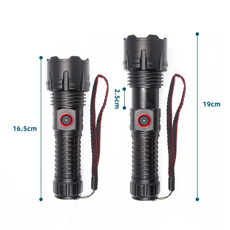 Everton RTS-S020 XHP50 LED 1000 Lümen Yağmur Suyu Geçirmez Şarjlı El Feneri